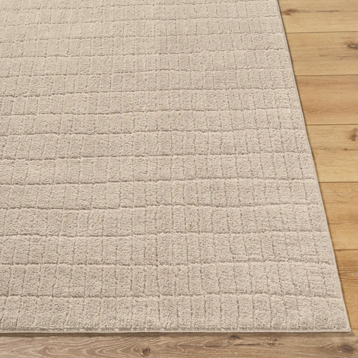 ELIANA Our PNW Home x Livabliss Scandi High Pile Light Beige Rug