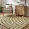 Our Pnw Home Idaho Hand Tufted Green Cream Wool Modern Living Dining Bedroom PNWID2300 Rug