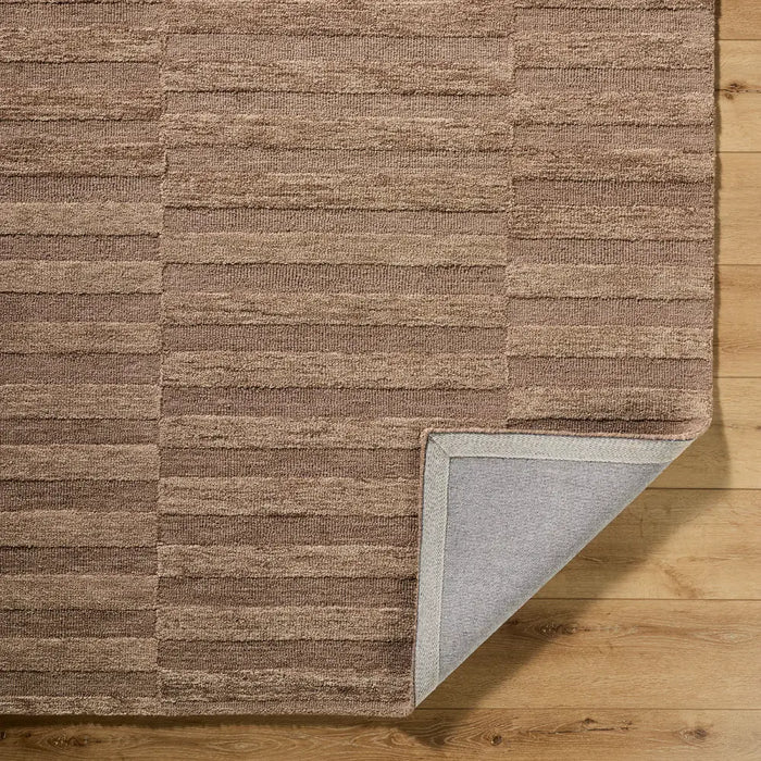 Our Pnw Home Idaho Hand Tufted Beige Taupe Wool Modern Living Dining Bedroom PNWID2302 Rug