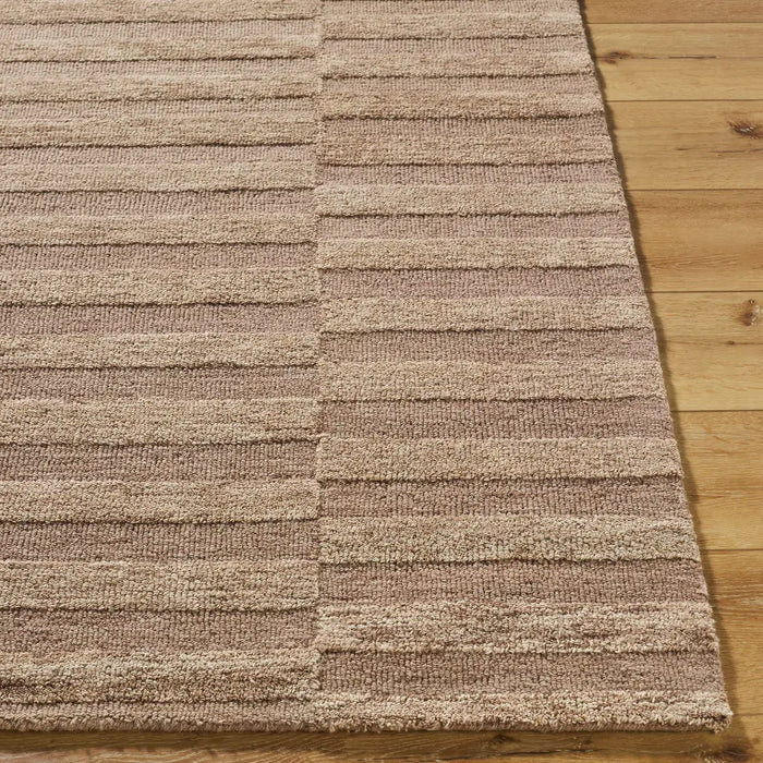 Our Pnw Home Idaho Hand Tufted Beige Taupe Wool Modern Living Dining Bedroom PNWID2302 Rug