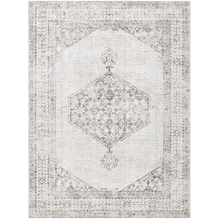 Olympic Our Pnw Home X Livabliss Vintage Oriental Boho Tan/Cream Rug