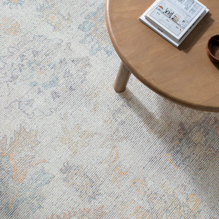 Olympic Our Pnw Home X Livabliss Vintage Oriental Boho Light Brown Rug