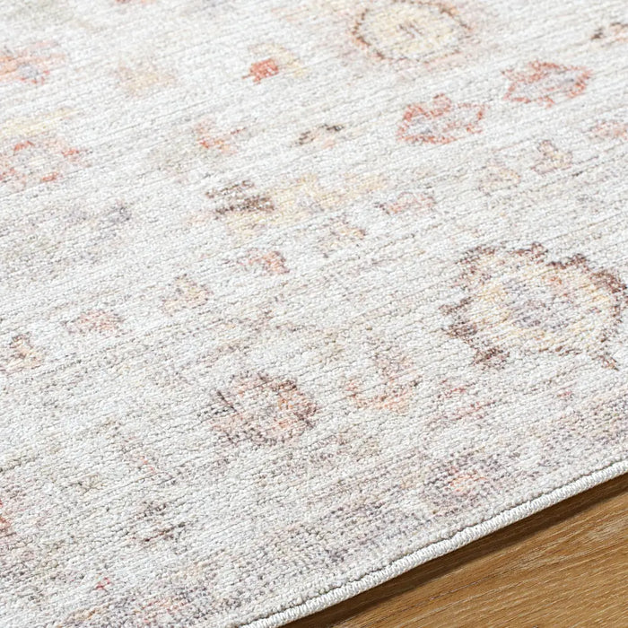 REESHA Our PNW Home x Livabliss Vintage Traditional Oriental Boho Ivory/Rust Rug