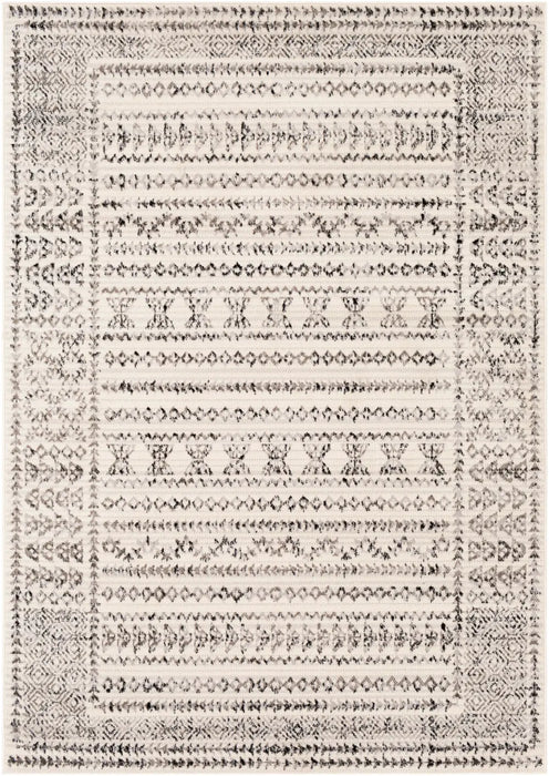 OLIMPIA Scandi Geometric Light Grey Rug