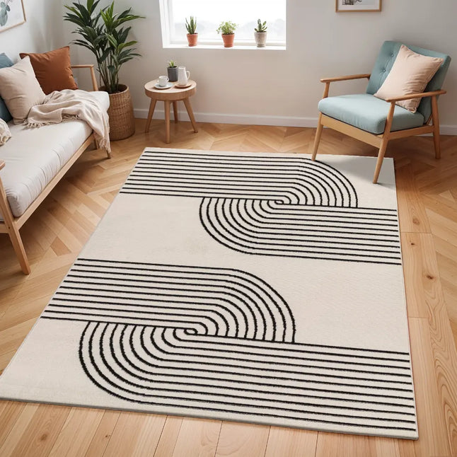Constance Scandi Modern Beige Rug