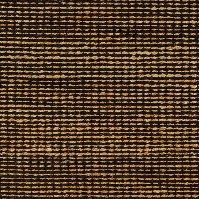 Priya Hand Woven Black Tan Jute Wool Modern Living Dining Bedroom PYA2301 Rug