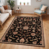 BEKURI Scandi Traditional Boho Black Rug