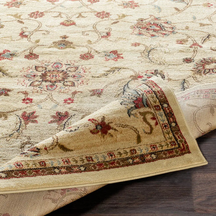KABANI Scandi Traditional Boho Khaki Rug