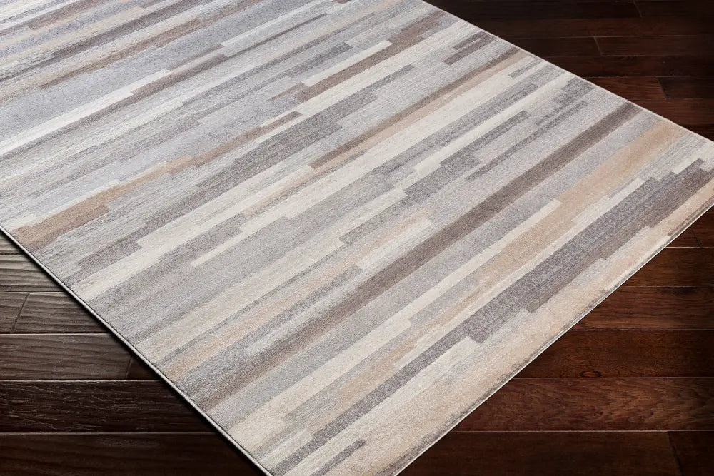 OLIVIA Scandi Modern Medium Gray/Tan/White Rug