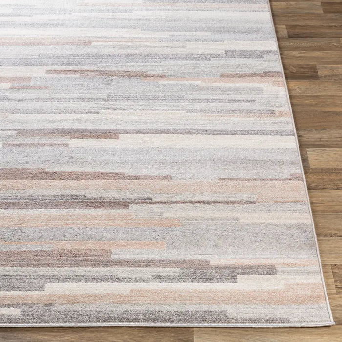 OLIVIA Scandi Modern Medium Gray/Tan/White Rug