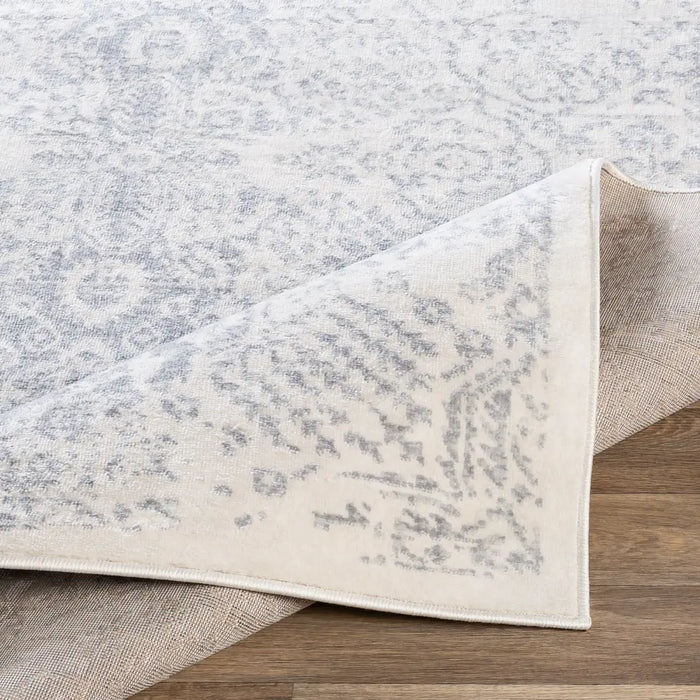 Hindah Vintage Oriental Boho Medium Grey Rug