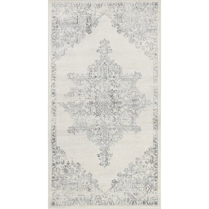 CEREN Vintage Traditional Oriental Boho Cream Rug