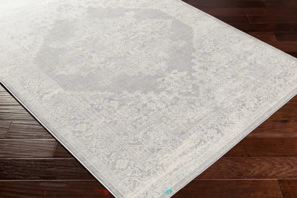 CEREN Vintage Traditional Oriental Boho Grey Rug