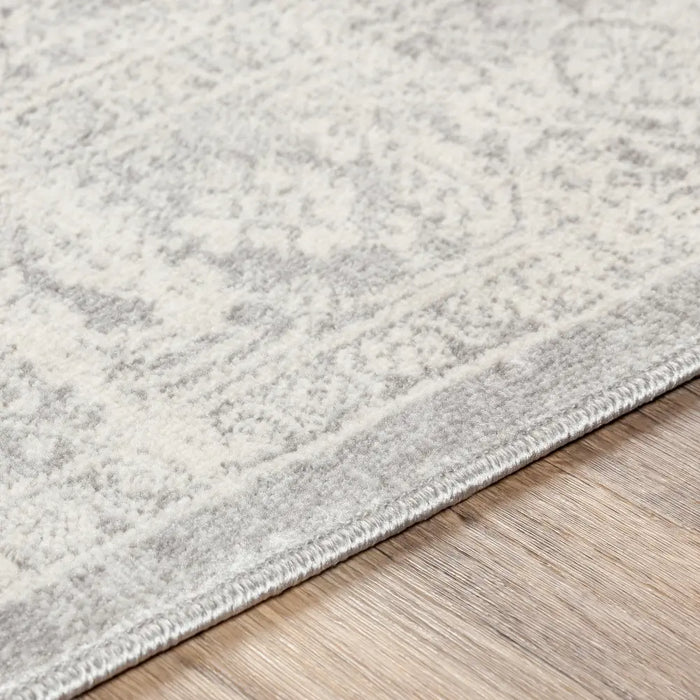 CEREN Vintage Traditional Oriental Boho Grey Rug