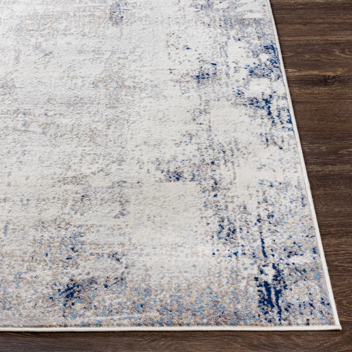 LOPIKA Abstract Modern Marble Grey Rug