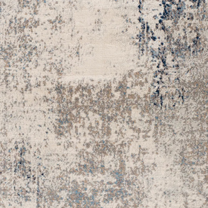 LOPIKA Abstract Modern Marble Grey Rug