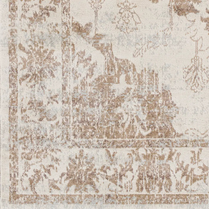 SHAWNA Vintage Traditional Oriental Boho Yellow Rug