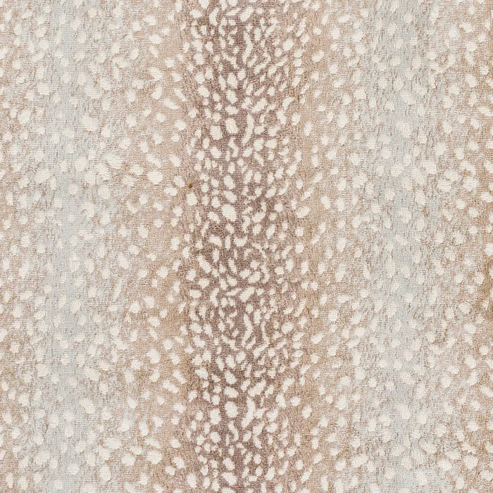 ZORINA Scandi Boho Tan Polka Dot Rug