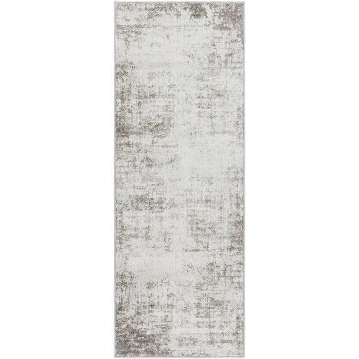 ALIX Abstract Modern Marble Medium Grey Rug