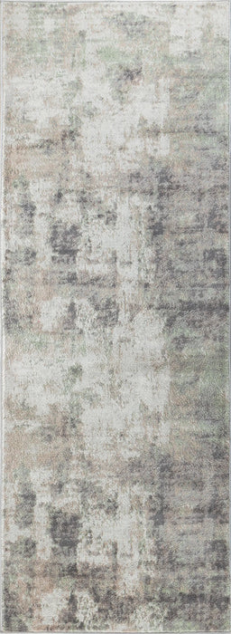 TOPAZ Abstract Modern Marble Light Brown/Charcoal Rug