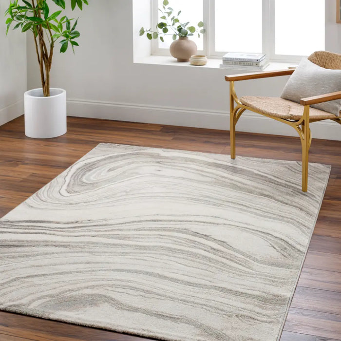 LILAC Scandi Modern Light Grey Rug