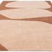 Asiatic canvas 05 collage Orange Living Room Wool Rug.