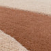 Asiatic canvas 05 collage Orange Living Room Wool Rug.