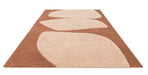 Asiatic canvas 05 collage Orange Living Room Wool Rug.