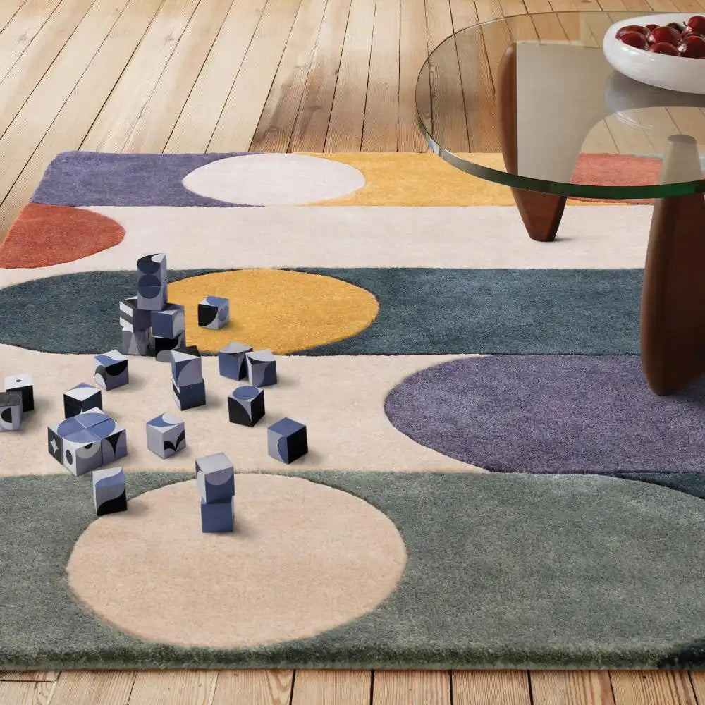 Romy 07 Morse Multi Multicoloured Rug — RugsDirect Online