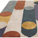 Asiatic romy 07 morse multi Multicoloured Living Room Geometric Rug.
