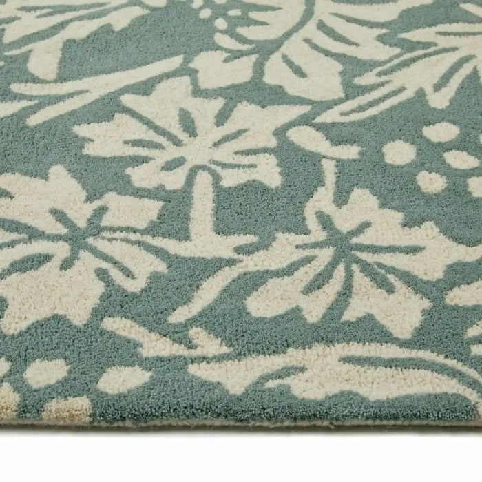 Origins origins heritage 1 soft teal Green, Teal Living Room Wool Rug.