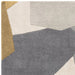 Asiatic romy 10 element ochre Grey, Yellow Living Room Geometric Rug.