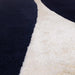 Asiatic matrix asiatic 102 signature indigo Blue, Navy Living Room Wool Rug.