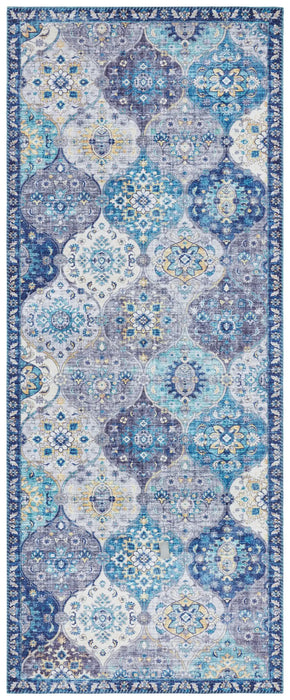 Elle Decoration imagination 104205 denim blue Blue Living Room  Rug.
