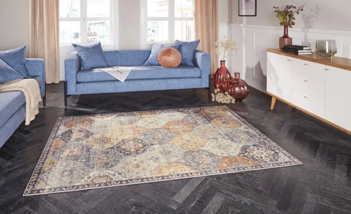 Elle Decoration imagination 104206 honey yellow Yellow Living Room  Rug.