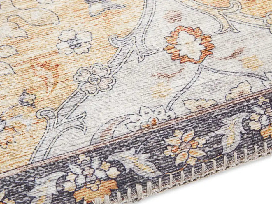 Elle Decoration imagination 104206 honey yellow Yellow Living Room  Rug.