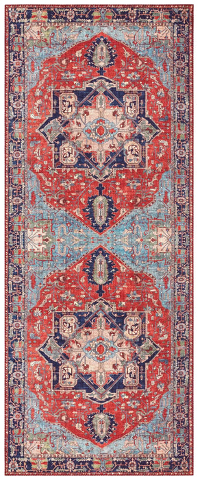 Elle Decoration imagination 104207 oriental red Multicoloured, Red Living Room  Rug.