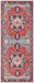 Elle Decoration imagination 104207 oriental red Multicoloured, Red Living Room  Rug.