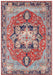 Elle Decoration imagination 104207 oriental red Multicoloured, Red Living Room  Rug.