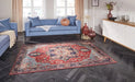 Elle Decoration imagination 104207 oriental red Multicoloured, Red Living Room  Rug.