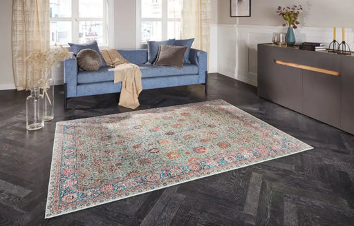 Elle Decoration imagination 104211 jade Green Living Room  Rug.
