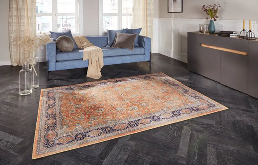 Elle Decoration imagination 104215 golden yellow Yellow Living Room  Rug.