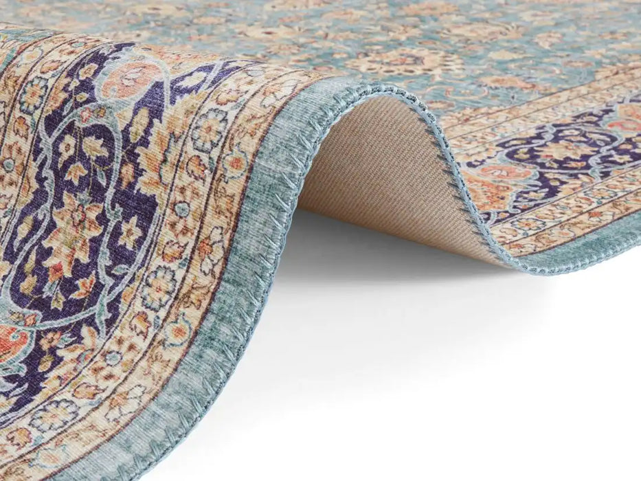 Elle Decoration imagination 104217 jade Green Living Room  Rug.