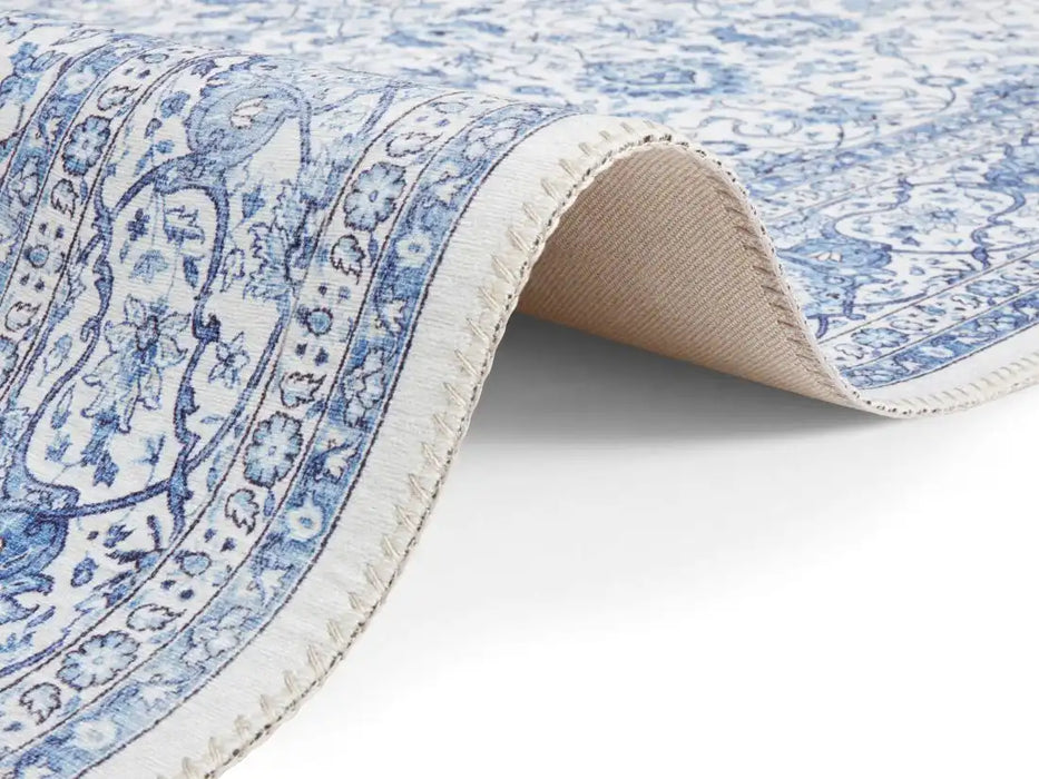 Elle Decoration imagination 104219 sapphire blue Blue Living Room  Rug.