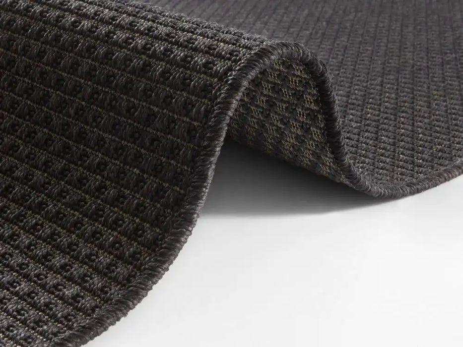 BT Carpet nature runners 104276 anthracite Black Outdoor  Washable Rug.