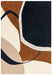 Asiatic matrix asiatic 105 signature rust Multicoloured, Orange Living Room Wool Rug.