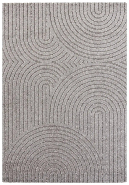 Elle Decoration new york hans 105085 grey Grey Living Room Geometric Rug.