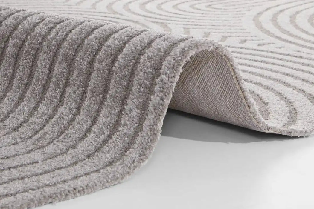 Elle Decoration new york hans 105085 grey Grey Living Room Geometric Rug.