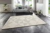 Elle Decoration new york hans 105091 cream Ivory, Cream Living Room Geometric Rug.