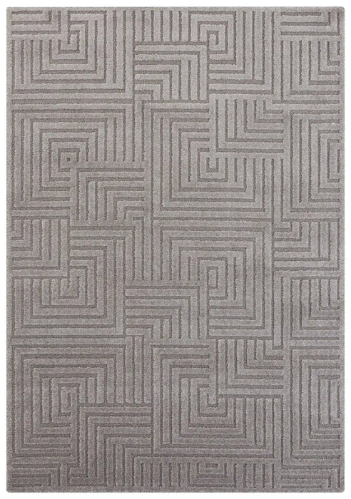 Elle Decoration new york hans 105092 grey Grey Living Room Geometric Rug.
